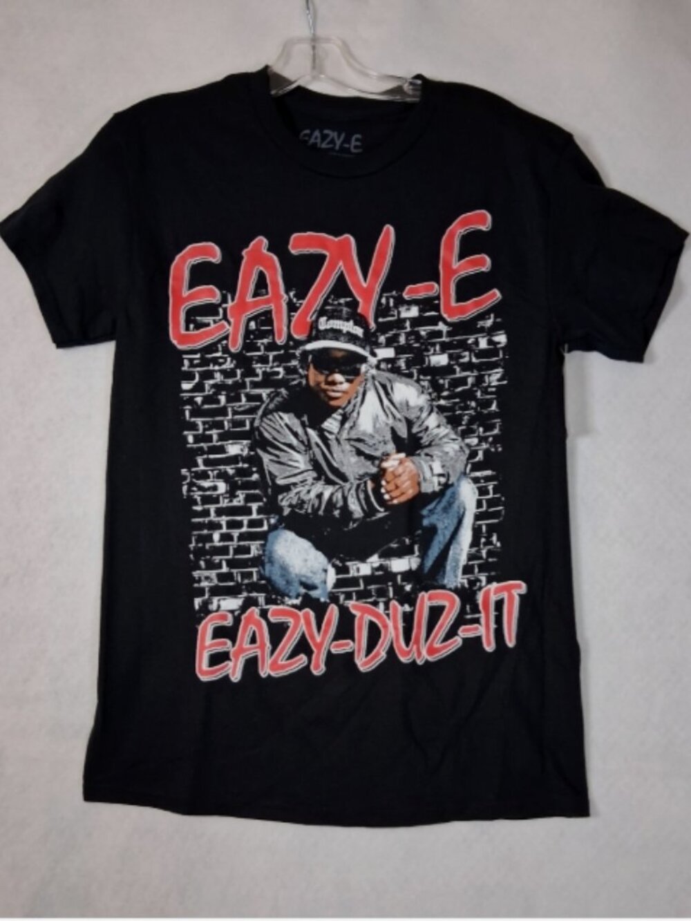 NEW Eazy-E T-shirt Men's XL Eazy-Duz-It Brick Wall Rap N.W.A. 80s Retro NWA
